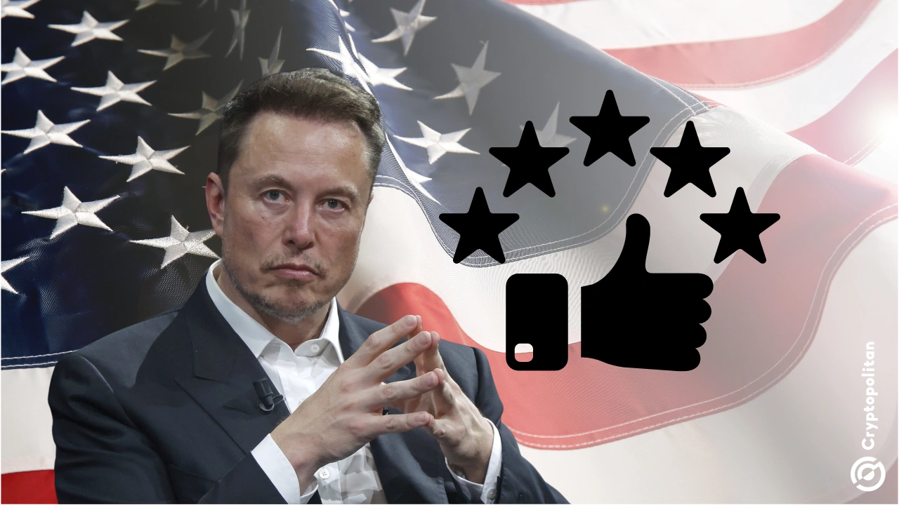 美国人采取不同的立场，他们支持马斯克的母鹿