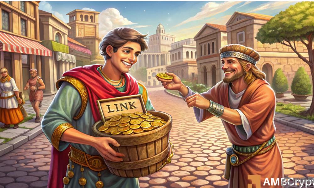 连锁链接波动率下降到80％ - 在Link的价格爆炸之前冷静？