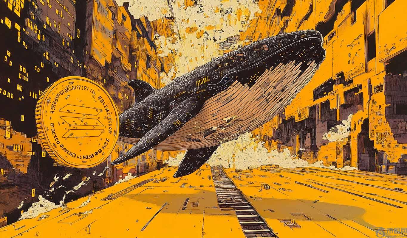 神秘的鲸鱼从Coinbase中撤出5,000,000美元的Solana，有可能积累AI硬币：Lookonchain