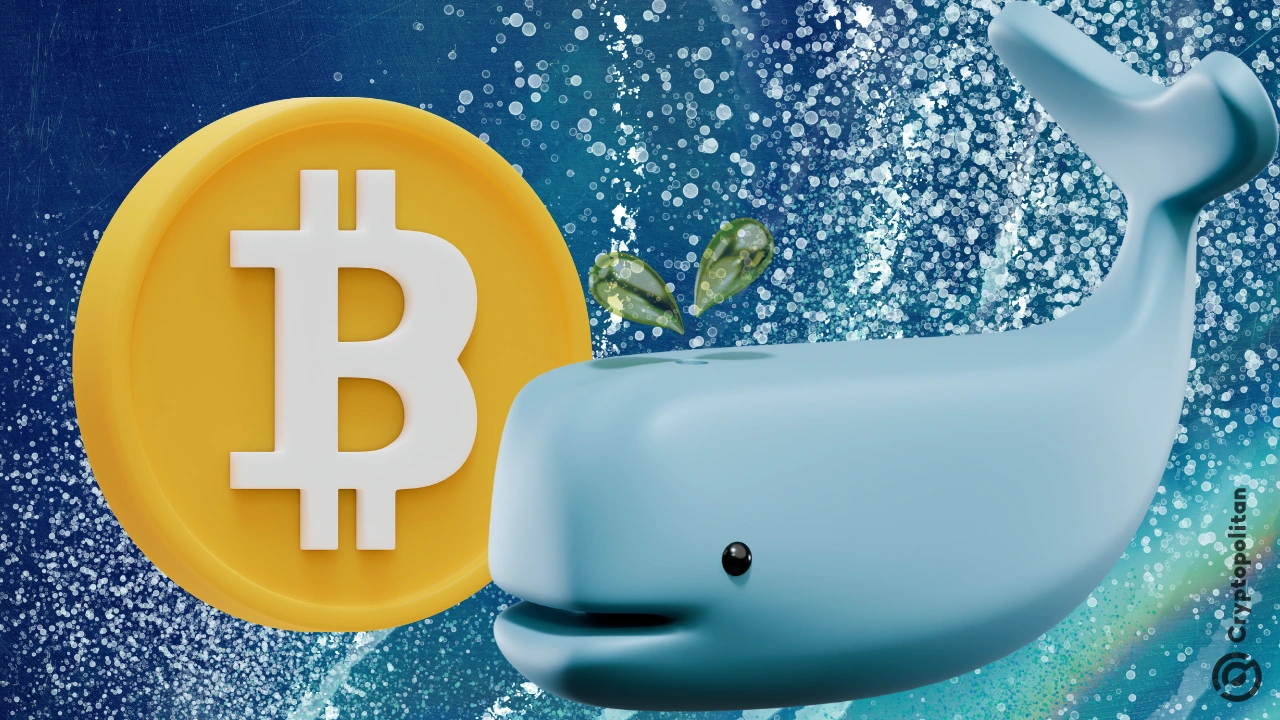 加密量：26,430 BTC流入与OTC交易相关的鲸鱼积累地址