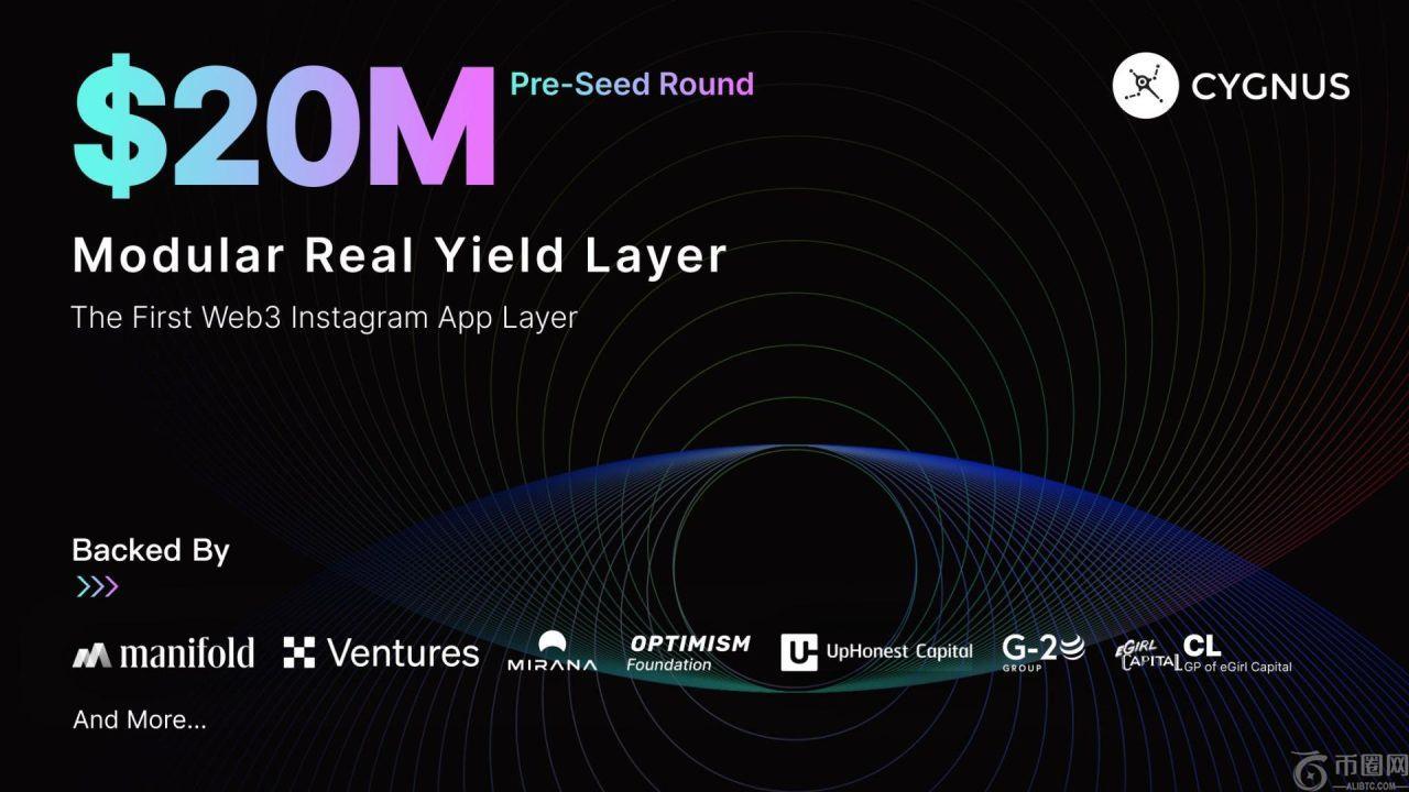 Cygnus获得了2000万美元的预付款资金，并获得了多种贸易，OKX Ventures等的支持