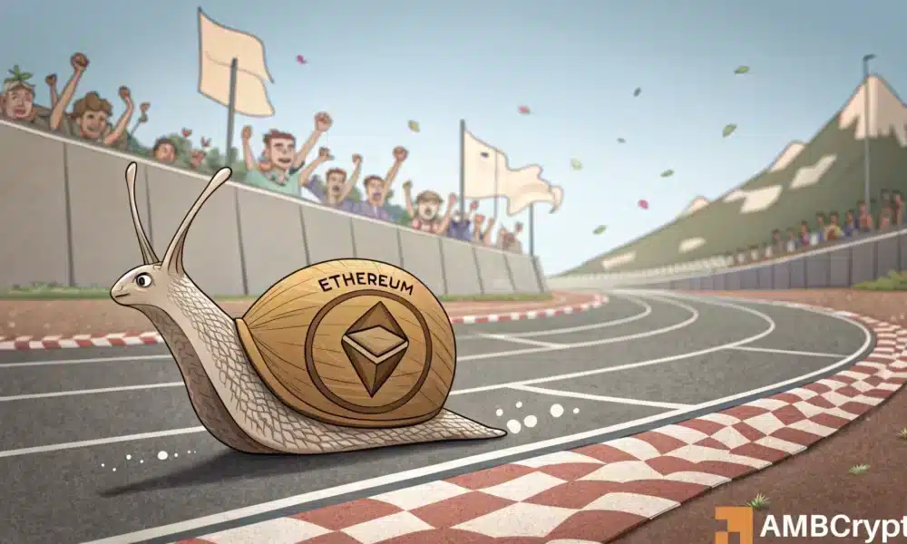 以太坊的斗争会继续吗？自2024年以来，冒险打击最低的水平