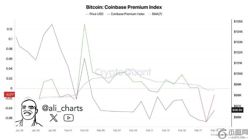 比特币共币高级指数跌至负值，市场面临下行风险