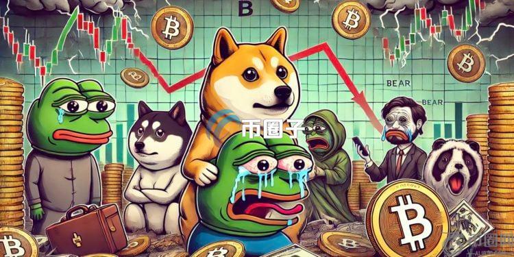 Meme币总市值回落去年11月水平！SOL近1个月重摔40%