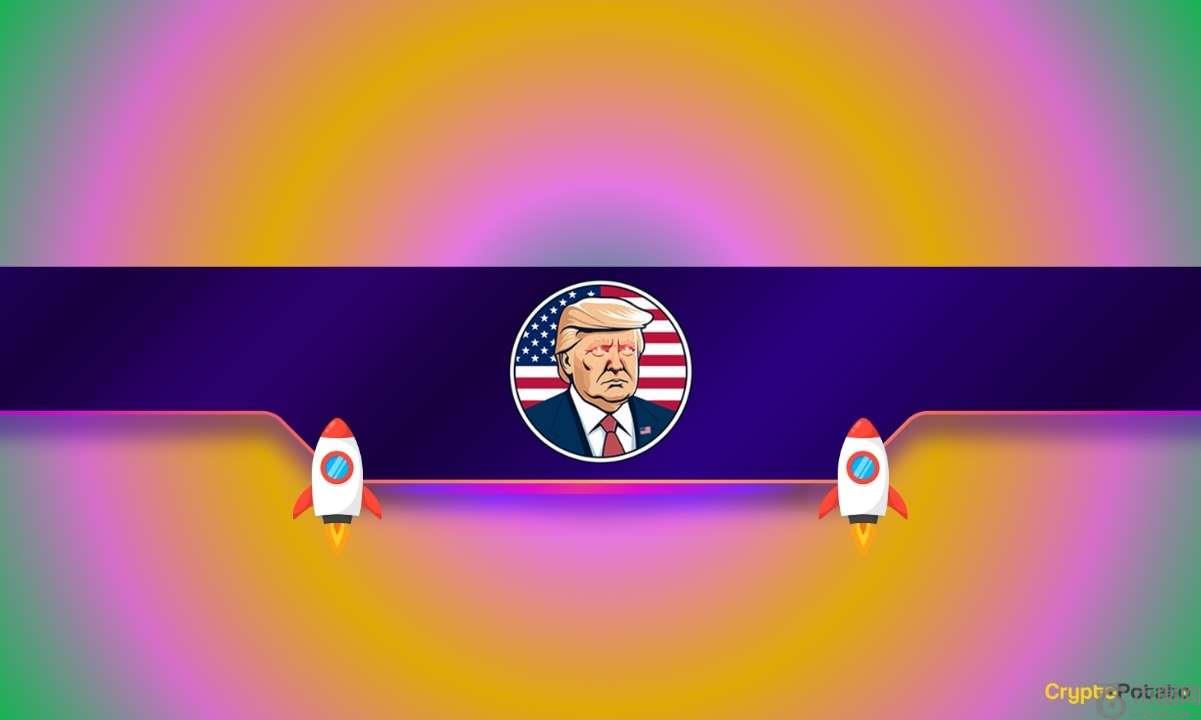 特朗普的模因硬币在一个小时内爆炸了15％：新的公牛奔跑？