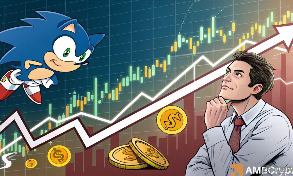 Sonic [S]一周内激增了69％：打破$ 1的几率是…