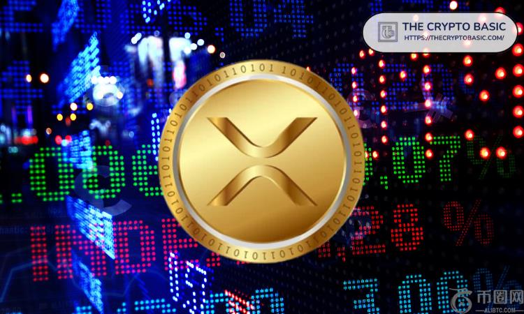 XRP开放兴趣篮板至$ 4.3B，价格上涨至多周高