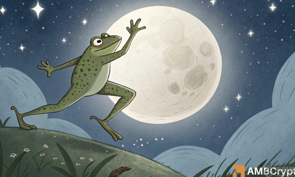 Pepe命中了关键支持：这就是Memecoin可以集结54％的方式