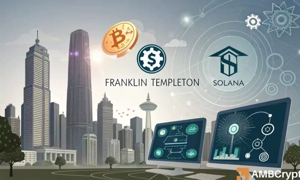 富兰克林·邓普顿（Franklin Templeton）的货币市场基金在索拉纳（Solana）上启动 - 贝莱德（Blackrock）失去了地面吗？