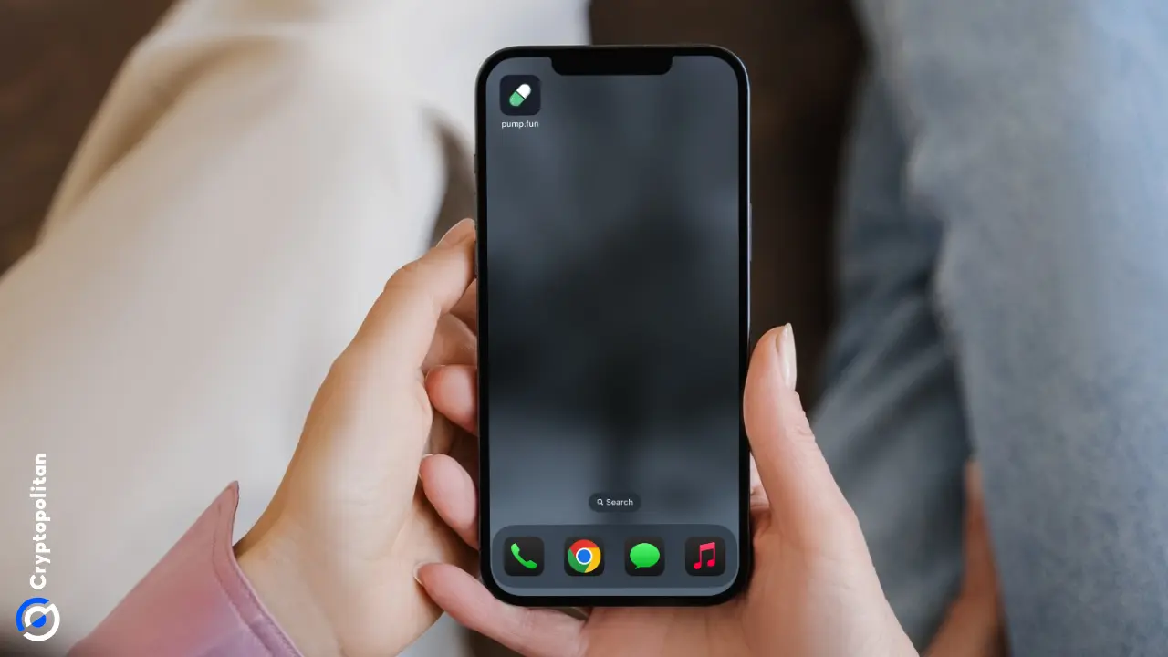 pump.fun终于启动了移动应用程序，英国用户仍然锁定