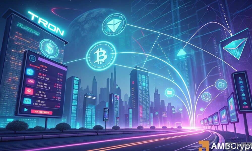 Tron的$ 11.4B USDT转移暗示了加密货币市场的变化吗？