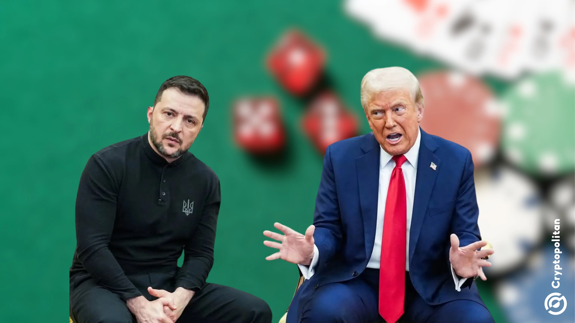 Zelenskyy的命运中的Crypto Bettors下注