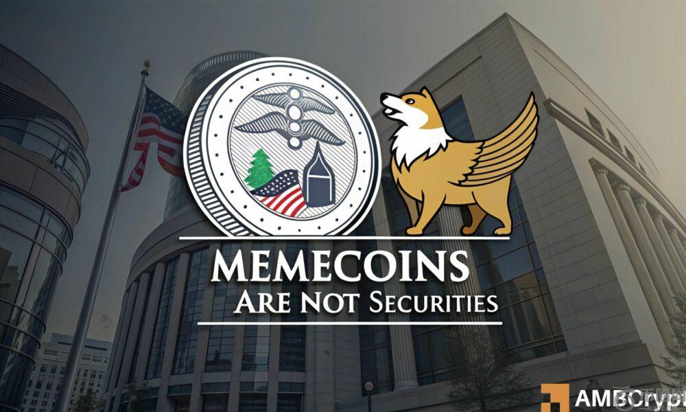SEC宣布Memecoins为收藏品，而不是证券 - 我们正在进入新的加密时代吗？