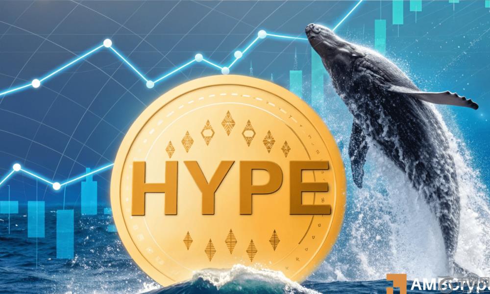 超流动性[HYPE]：$ 401万美元的鲸鱼下注可以将其价格推高20美元以上吗？