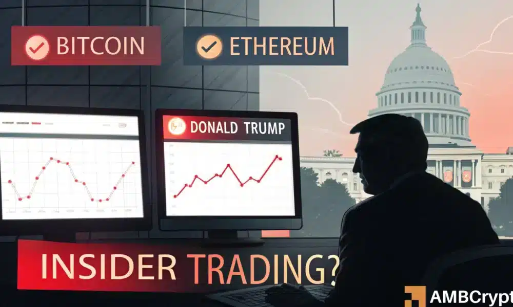 加密鲸鱼网上50x BTC和ETH BETS PRE-TRUMP“储备”职位上的680万美元