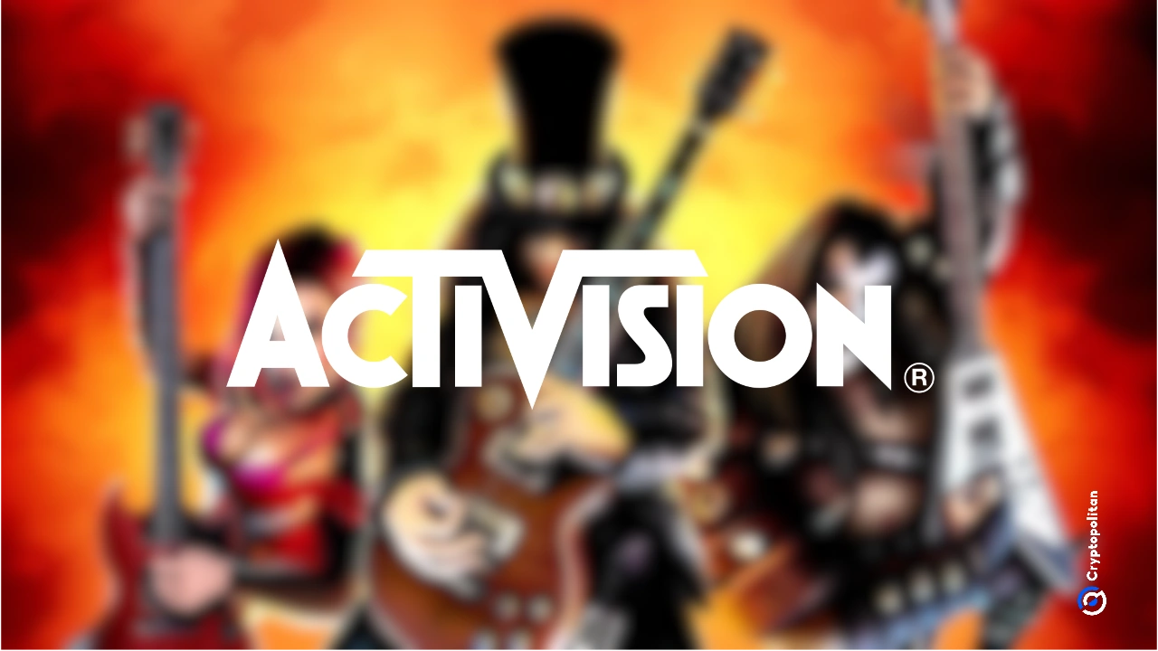 Activision的吉他英雄移动公告吸引了AI创建艺术的反弹