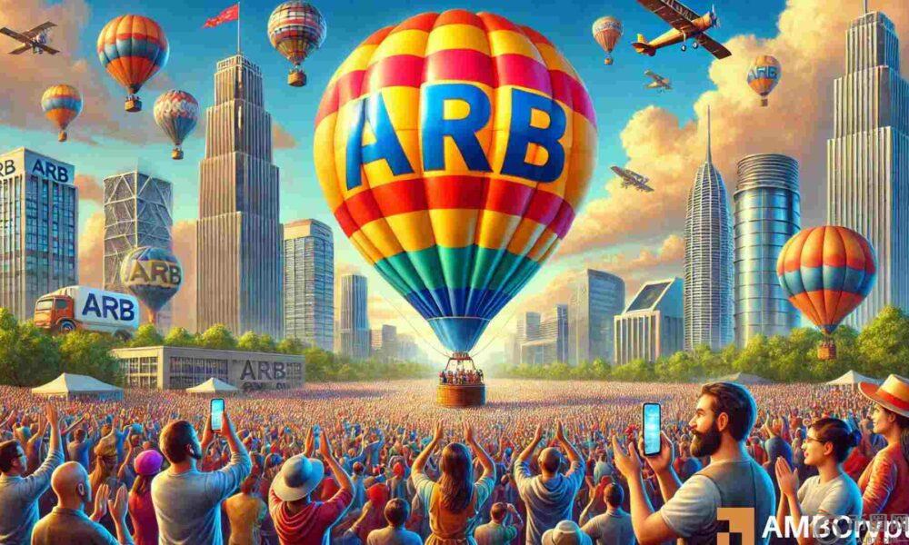 仲裁加密[激增] S 12％ - ARB只有在…