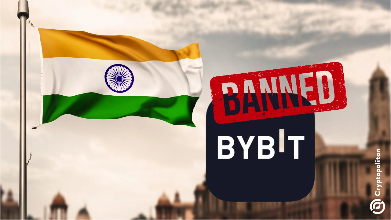 Bybit在监管压力下停止了印度用户的交易活动