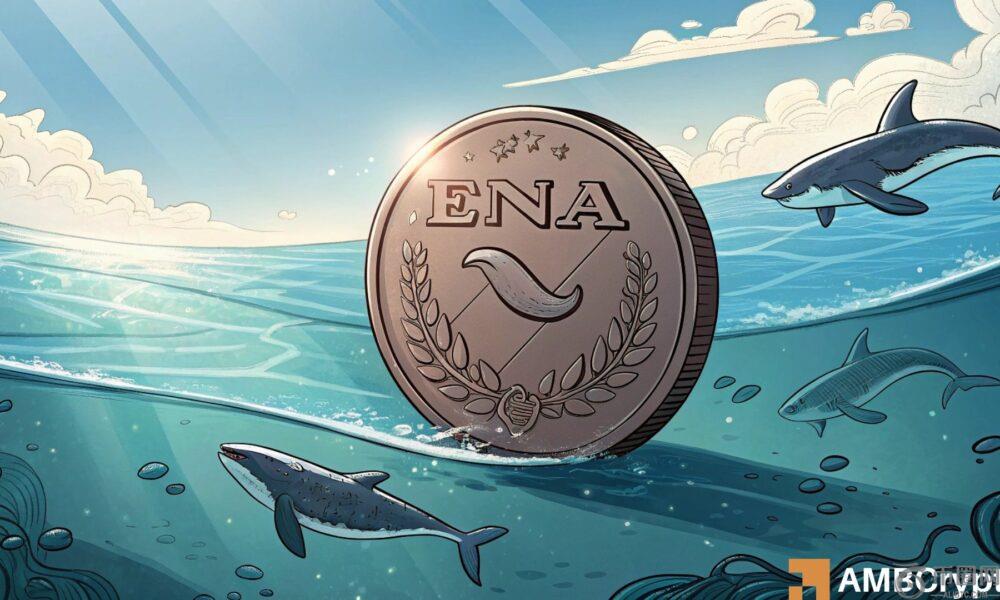 Ethena：为什么ENA可能会在鲸鱼抛售中跌至0.7美元以下