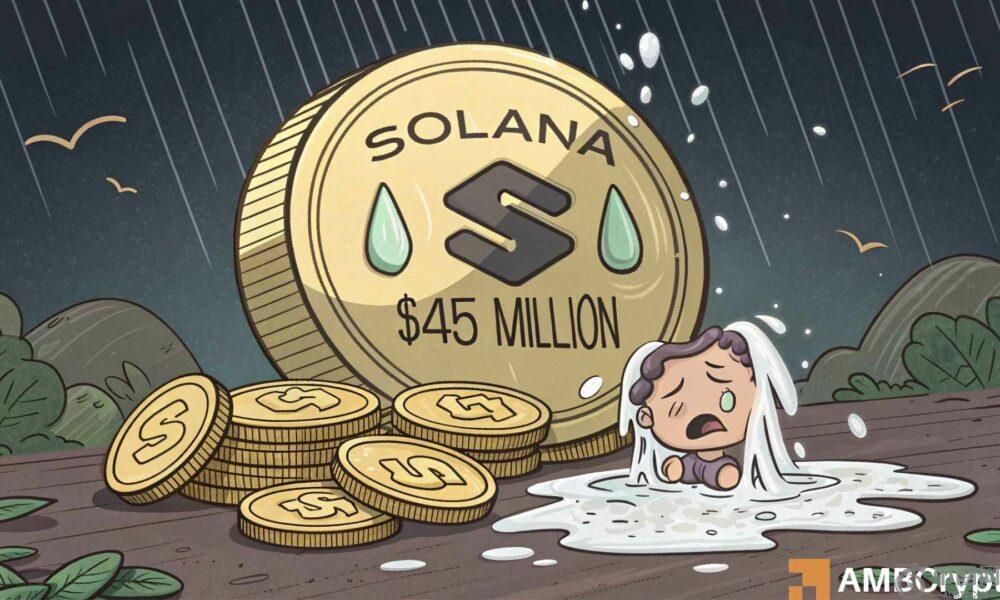 索拉纳：分析价值4570万美元的SOL鲸鱼倾倒场的影响