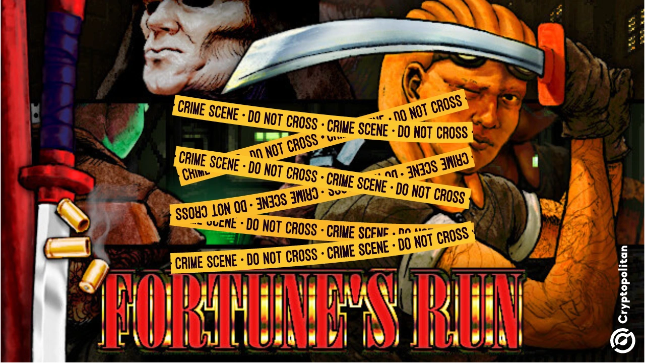 游戏开发商被判入狱，停止了备受喜爱的FPS《财富》Run的工作
