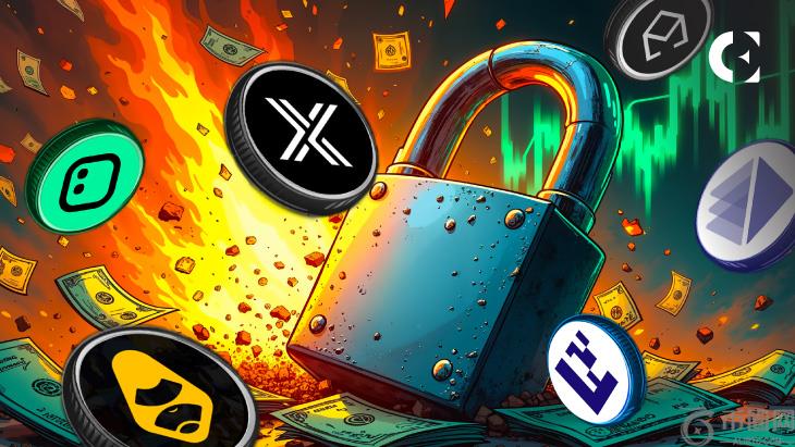 Altcoin解锁总计1.08亿美元：1月20日至26日的关键事件