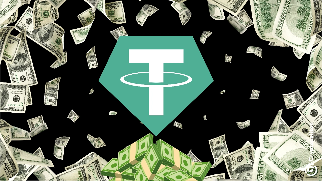 Tether以1.2278亿美元的费用位居周收入榜首