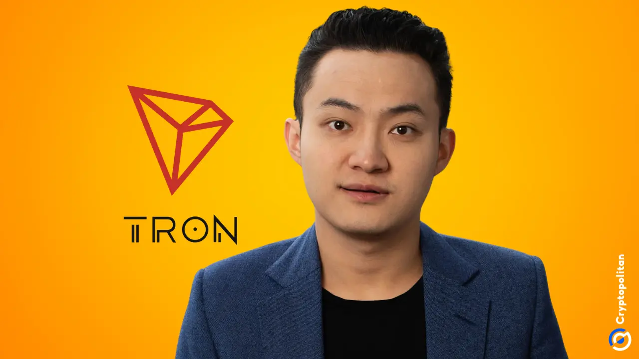 Justin Sun：TRON在2024年减少了与T3金融犯罪部门的非法交易量