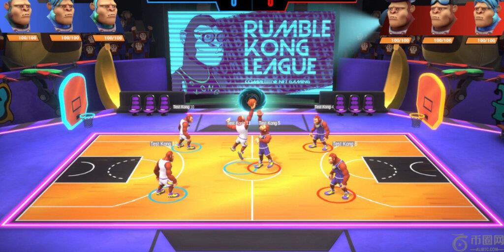 篮球赛“Rumble Kong League”为以太坊和罗宁放弃雪崩