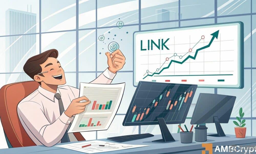 为什么Chainlink交易员在唐纳德·特朗普470万美元的举动后看涨