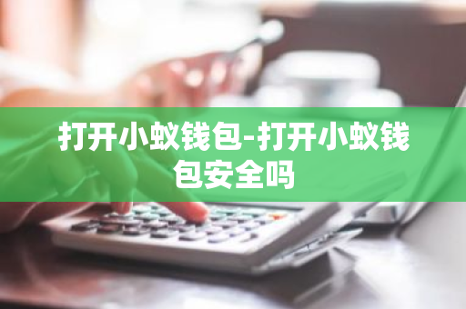 打开小蚁钱包-打开小蚁钱包安全吗